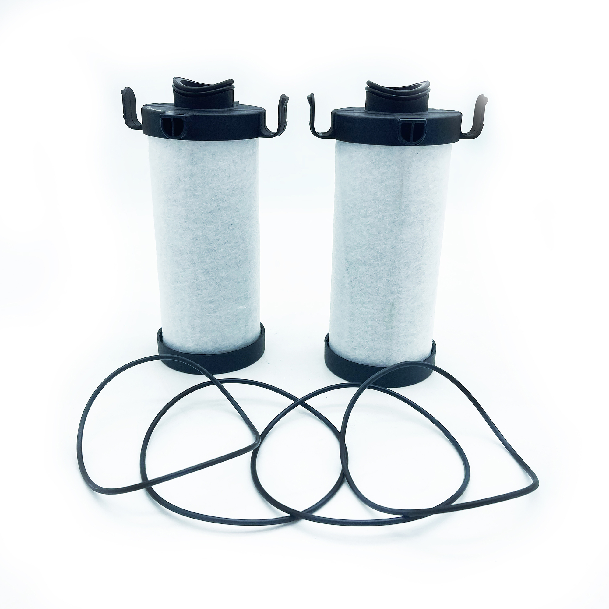 EMAX Filter Kit For 58CFM Airbase Dryer For serial numbers 0420MA or higher (Kit Includes Prefilter Element, Coalescing Filter Element, 2 Drain Replacements, and 2 ORing Replacements), Model # FKIT012A